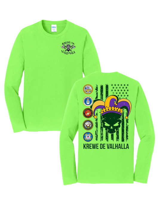 Krewe Mardi Gras Long Sleeve